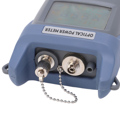 Fiber Optic Power Meter 1MW 7 Wavelength Optical Power Tester With Light Part