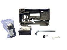 2008-2014 AUDI R8 EMERGENCY JACK STAND TOOL KIT TIRE INFLATOR SET W/FOAM CARRIER