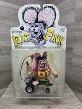 Rat Fink Rat-A-Tude Pose em Figure w/Skateboard 2000 Sideshow Toys Ed Roth 
