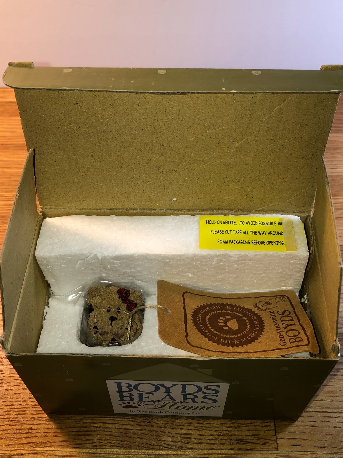 Boyds Bears at Home ~ Pencil Desk Sign, new in Open Box | eBay