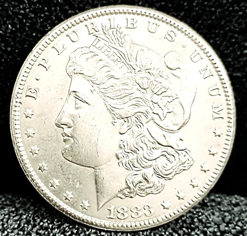 1883 CC Morgan Dollar  MS+ White Coin Excellent Strike