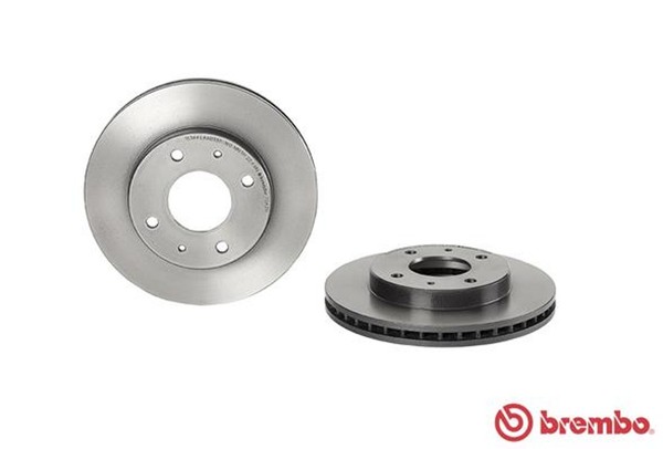 2X Brembo Bremsscheibe Prime Line - UV Coated 09.7043.11 FüR Mitsubishi Lancer 1-image