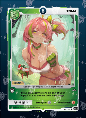 Sleeved VCard Talents (Holo Included) | Awakened Worlds  - Read Description!