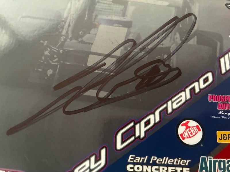 Joey Cipriano III AUTOGRAPHED SK MODIFIED RACING HERO CARD