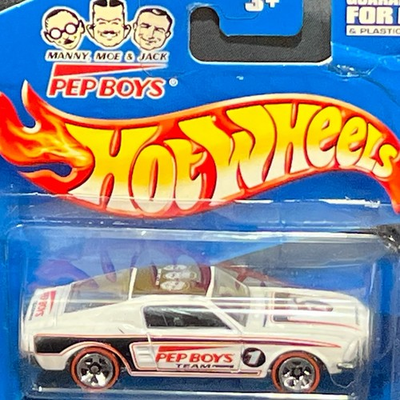#ad #ad Hot Wheels 2 Pack 2000 Pep Boys Red Lines Mustang amp; Honda Civic SI Diecast Cars $8.75