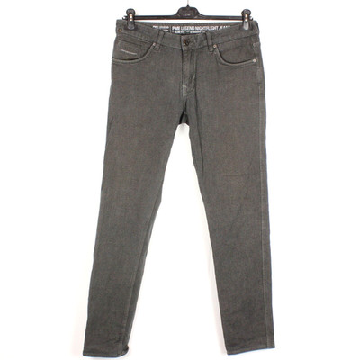 PME LEGEND Herren Hose Größe W32 L34 Slim Fit Straight Grau Stretch