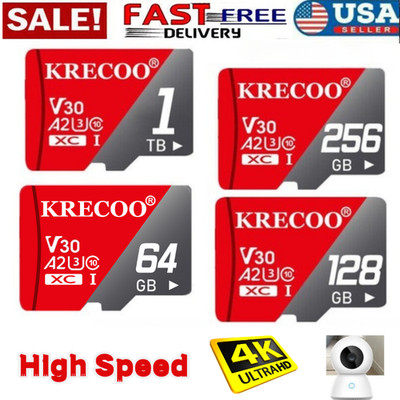 Micro SD Card SDHC Memory Card TF Class 10 SD High Speed TF Cards A2 4K lot