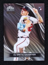 2024 Topps Chrome Black Refractor 97/199 AJ Smith-Shawver #16 h6c