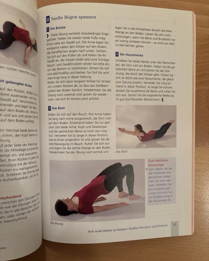 VHS, Kursbuch, Ruhepunkte, Hilfe gegen Stress Gabriele Birgdorf-Albers