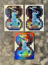 Yonny Hernandez 2022 Prizm Baseball Red White & Blue & SSP White Wave Prizm (2)