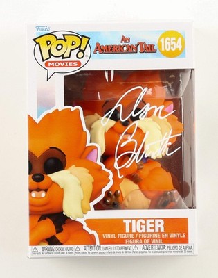 Don Bluth Signed (JSA) ''An American Tail'' #1654 Tiger Funko Pop! Vinyl Figure -