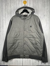 Oakley Engineereed Lightweight Insulated Puffer Hybrid Jacket Size XL Grey