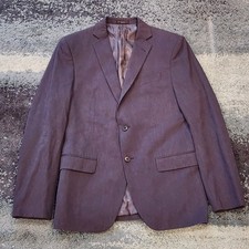 John Varvatos USA Mens Blazer Bedford 2 Button Jacket Size 38S