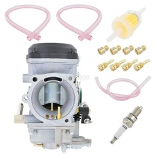 CV 40mm Carburetor For Harley-Davidson CV40 Road King Super Glide Fatboy Touring