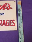 Original HROBAK'S FRUIT BEVERAGES TIN WALL SIGN ( Great Colors!!) 14×10 — photo 8