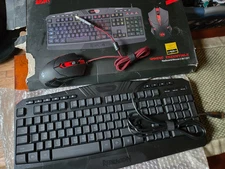 Redragon Gaming Essentials S101-3 Wired Gaming Keyboard RED DRAGON USB- Open Box