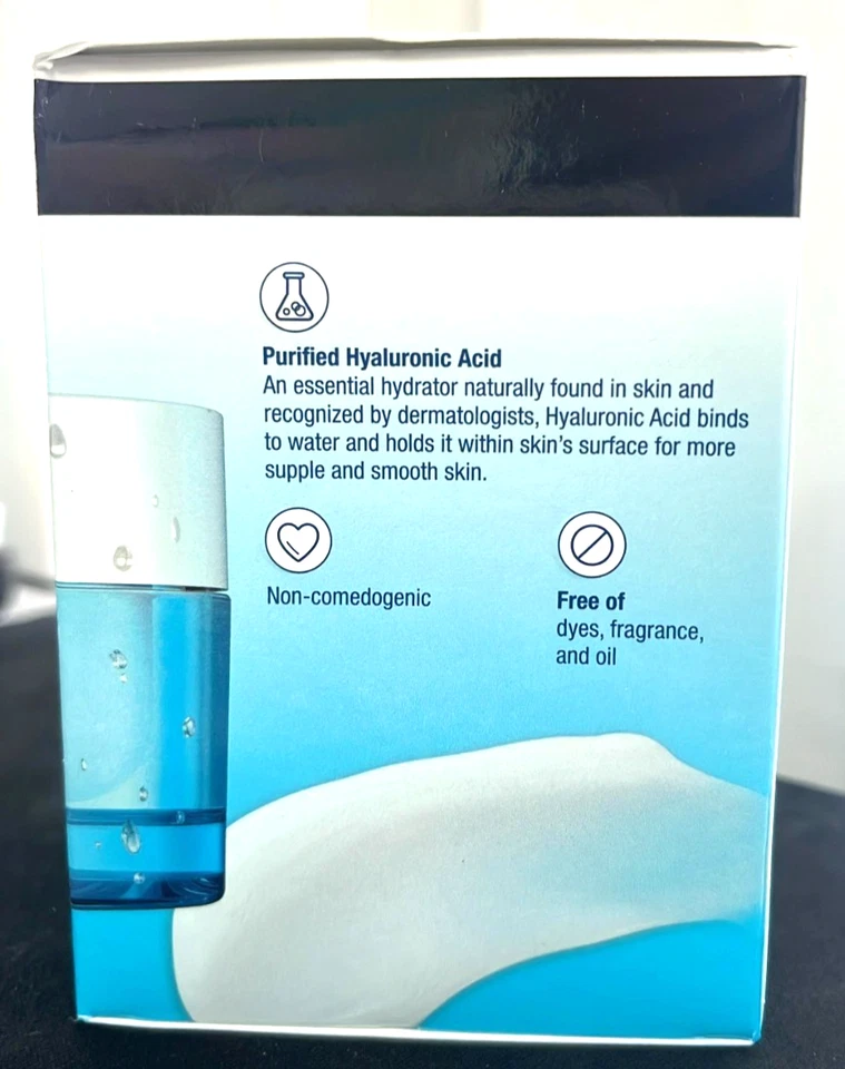 2x Neutrogena Hydro Boost Face Moisturizer with Hyaluronic Acid Extra Dry 1.7 oz - Image 4 of 4