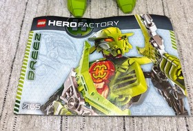 LEGO Hero Factory Breez 7165 (2010) &ndash; Incomplete, Missing x2 Arm Pieces 4578959
