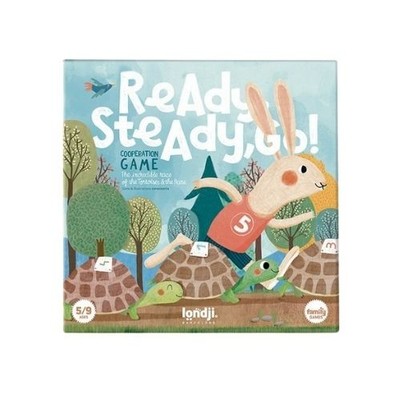 Londji Family Game - Ready steady go - Familienspiel - Tischspiel mit Spaß