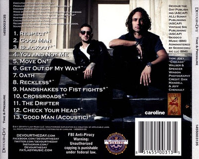 #ad #ad DEVOUR THE DAY TIME amp; PRESSURE PA NEW CD $15.24