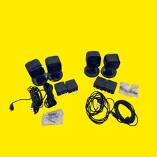 Lot of 2 Blink Mini 1080p Wi-Fi Indoor Security Camera - Black #8328 z38/9