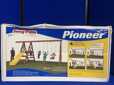 SWING-N-SLIDE Pioneer 4 Design Option Do-It-Yourself Play Set Kit NE4433