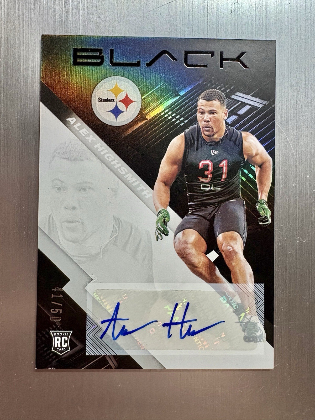 Alex Highsmith Panini Black #177 Autograph-Silver