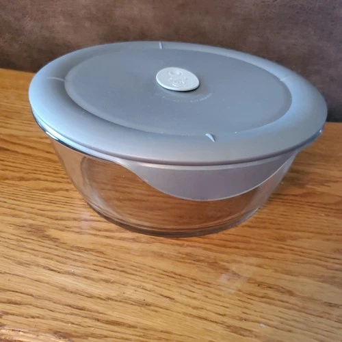 Pyrex 8202 3 Quart Glass Bowl With Vented Lid Safe For Oven And Microwave