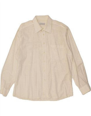 ROCCOBAROCCO Mens Shirt Size 17 43 XL White DZ10
