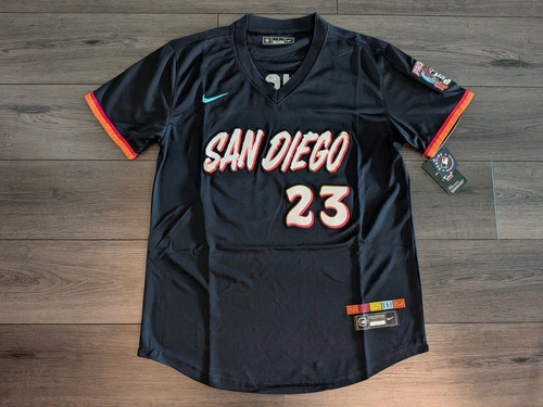 Fernando Tatis Jr #23 San Diego Padres Black Baseball Jersey Size Brand New