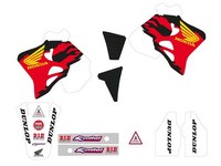 Tecnosel Stickers Kit Team Honda USA 1992