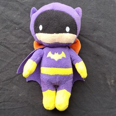 DesignWare Justice League Batgirl Stuffed Animal Plush Small Purple Yellow 2017