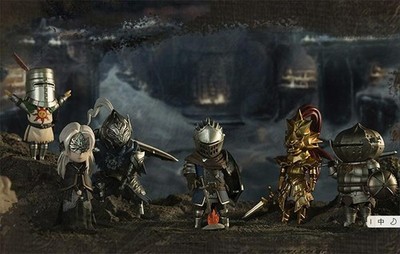 FULL SET OF 6 DARK SOULS VOLUME 1 VINYL TOY FIGURES ACTOYS SEALED