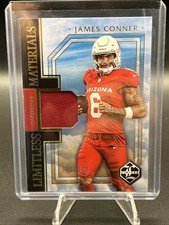 2023 Limited Football James Conner Limitless Materials Patch /150