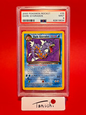 DARK GYARADOS 25/82 2000 TEAM ROCKET NON HOLO INGLESE | PSA 9 | POKEMON