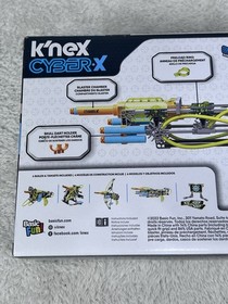 K'NEX Cyber X C-10 Crossover  Neostrike  60 ft 460 Pieces, 7 Builds Knex New