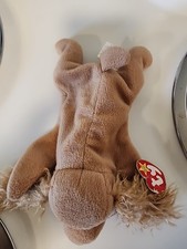 SPUNKY the Cocker Spaniel Dog TY Beanie Baby Stuffed Plush . 1997