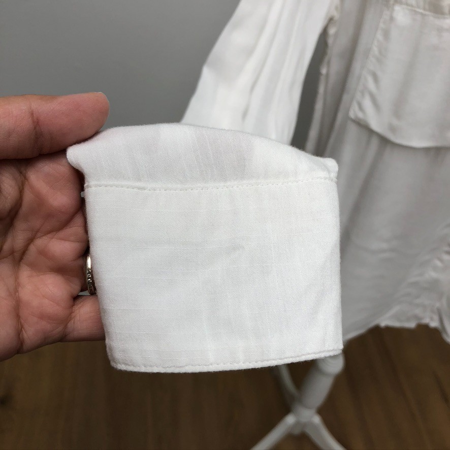 Bella Dahl Split Back Button Down Top Blouse Wome… - image 8