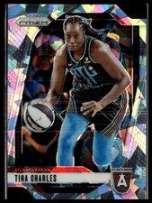 2024 WNBA Panini Prizm #36 Tina Charles Ice Prizms