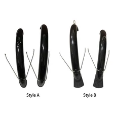 Folding Bike Fenders Mudflaps 20" Replacement Teens Bikes Wheel Protection 46mm