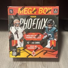 2025 Panini Phoenix NFL Football 42 Cards. Mega Box | Factory Sealed