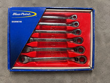 Blue-point Bxorm706 6pc Metric Reversible Ratcheting Box Wrench Set 8-19mm