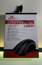 Redragon M602 Griffin RGB Wireless Gaming Mouse Spectrum Backlit M602U-KS Black