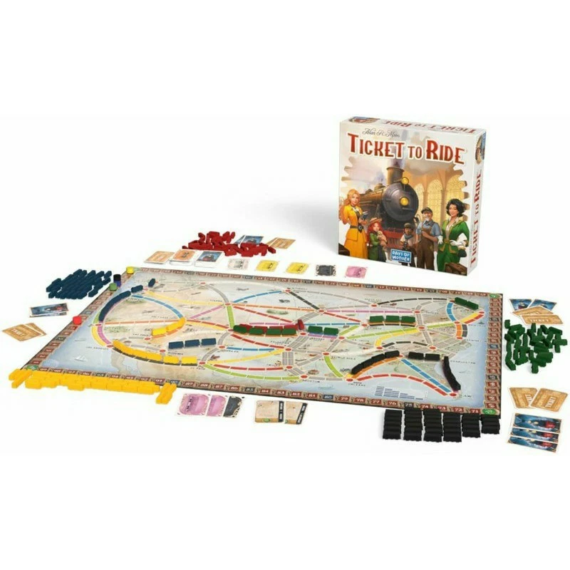 Asmodee | Ticket to Ride Refresh | Family Board Game | Ages 8+ - Image 2 of 3