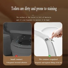 Self Adhesive Toilet Seat Lifter Hygienic Handle for Bathroom Toilet Accessory