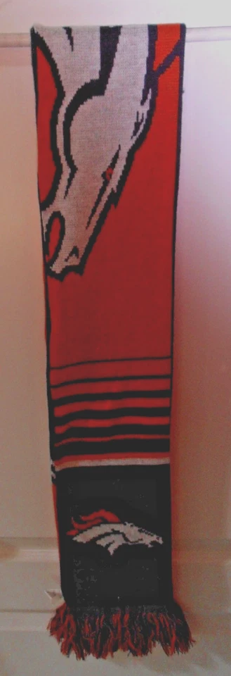 Bufanda reversible Forever Collectibles NFL Denver Broncos Foto 2 de 4