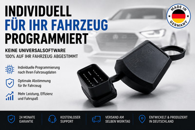 Chiptuning Box für Vector Individuell Programmiert  Made in Germany OBD2 V1