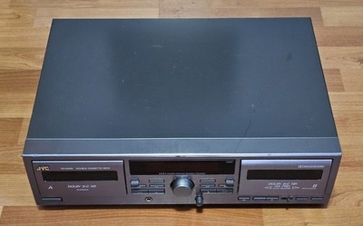 JVC TD-W209 Dual Cassette Deck Tape Player Recorder Dolby B C HX Pro READ DESCR