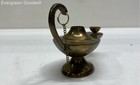 5 Inch Brass Metal Oil Lamp — photo 3