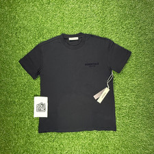 Fear of God Essentials T-Shirt SS22 Stretch Limo Black - 100 Authentic XS-XL 